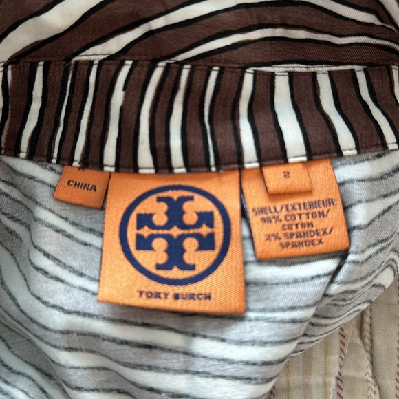 Tory Burch zebra print shirt dress 2 - Picture 8 of 10